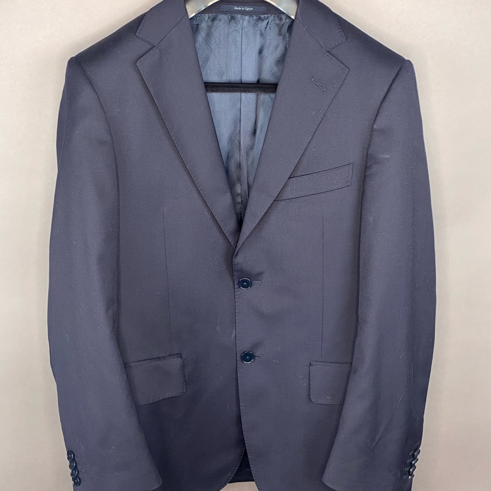 Black two piece suit